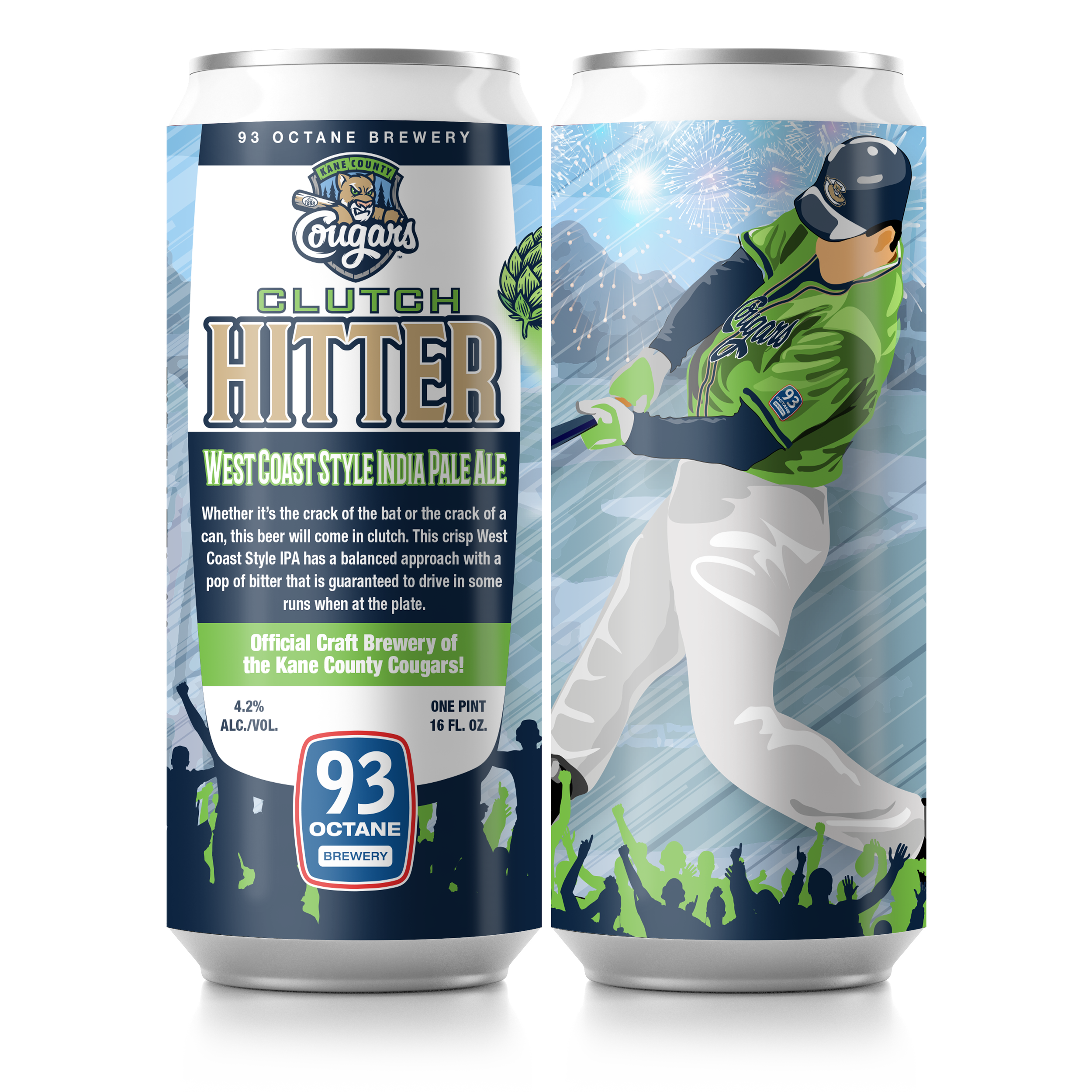 Cougars Announce Partnership with 93 Octane Brewery — Kane County